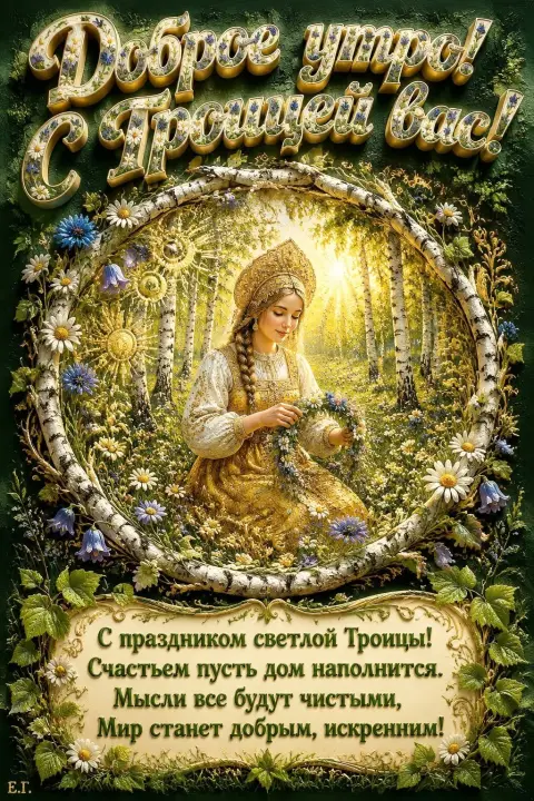 Церковные праздники — светлая троица