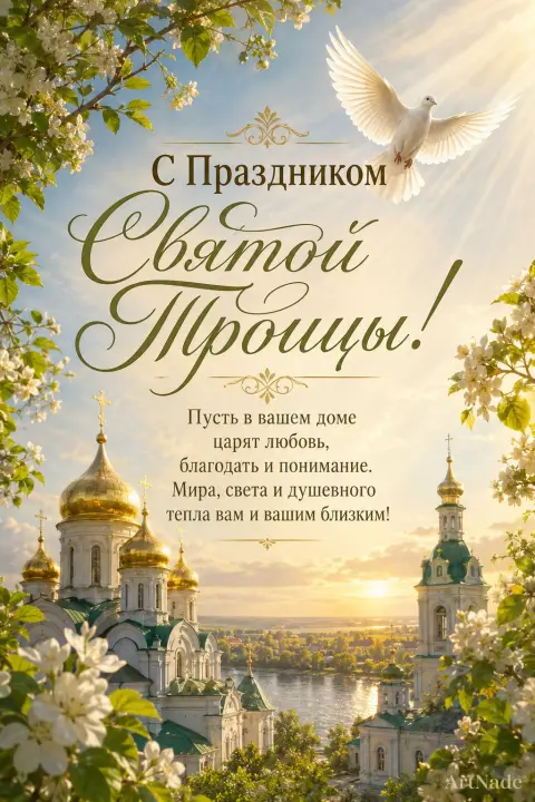 Поздравление с праздником троица — праздником святой троицы