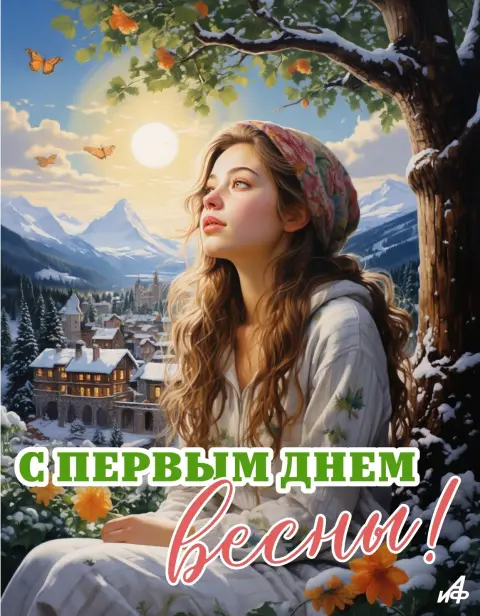 1 марта первый день весны — открытки с первым днем весны