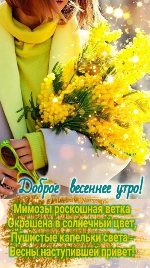 Доброе утро мимоза — 8 марта мимоза