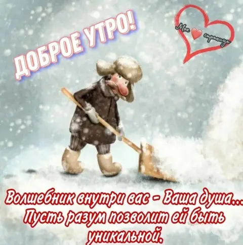 Зимнего утра доброго — с добрым утром зимние прикольные