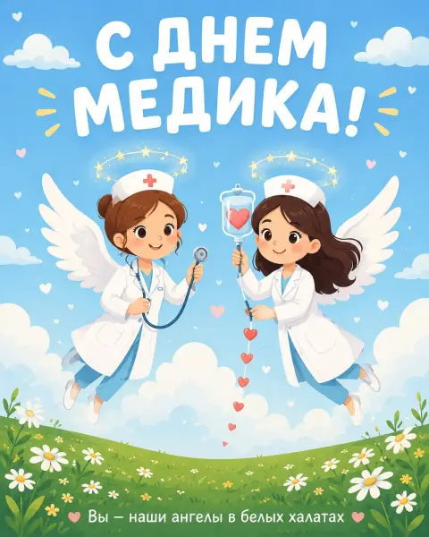 Поздравление С Днем медицинских работников — с день медицинского работника