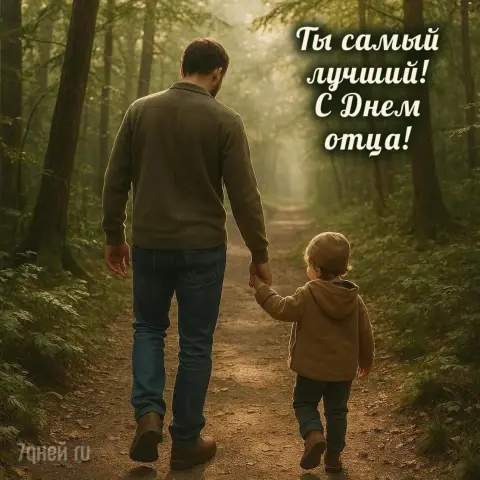 Папе на день отца — слова для папы на день отца
