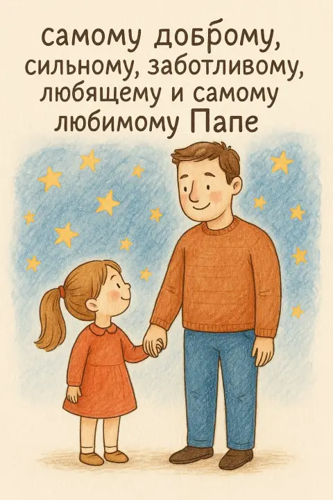 Открытку для папы — открытка для папы на день отца
