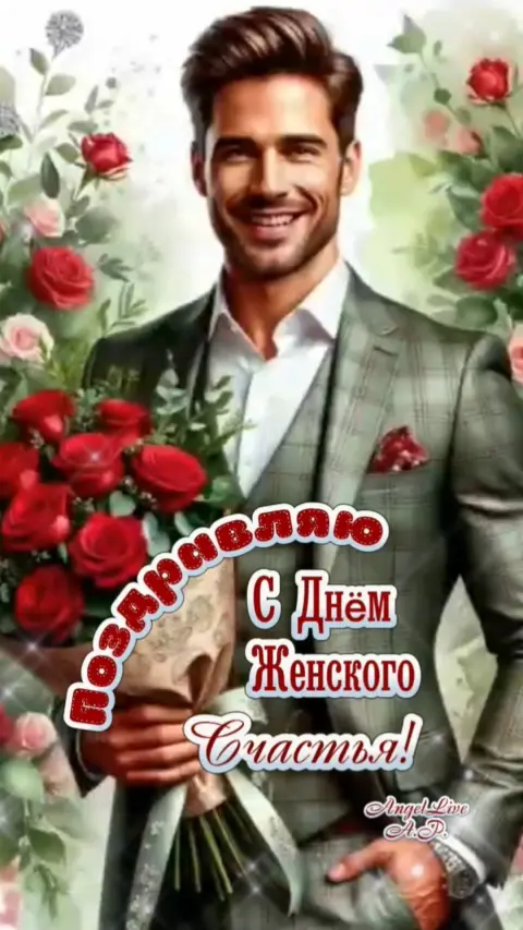 21 февраля день женского счастья открытки — открытка