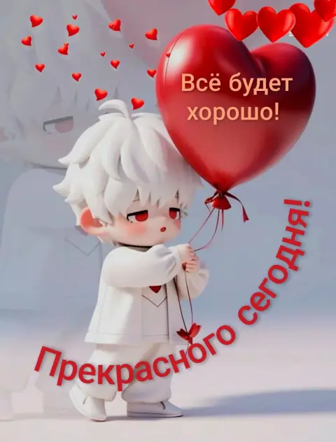 Всё будет хорошо — открытка