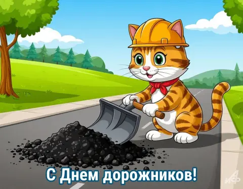 День работников дорожного хозяйства открытка — с днем дорожного работника