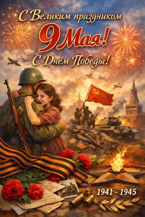 С Днем победы с 9 мая — с день победы
