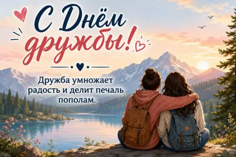 30 июля международный день дружбы — поздравление с днем дружбы