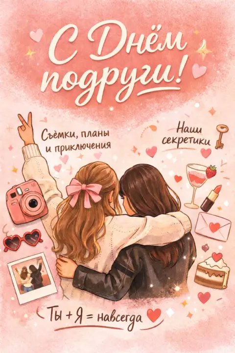 Для подруги — день подруг