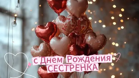 Поздравление С Днем рождения сестренка — с день рождения сестра