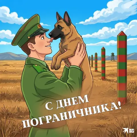 Открытка С Днем пограничника прикольная — 28 мая день пограничника