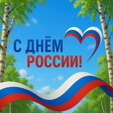 С Днем России 12 июня — с день россии