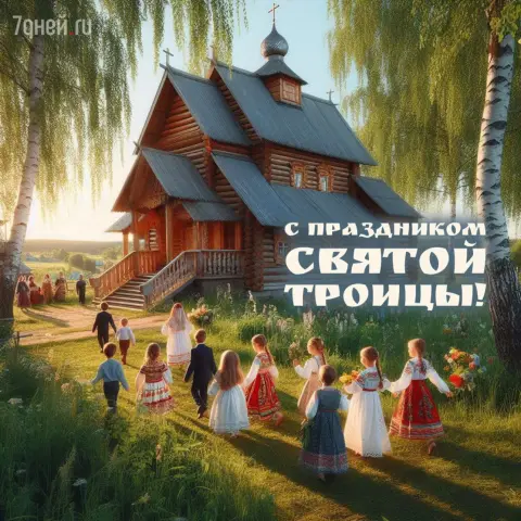 Праздником святой троицы — день святой троицы поздравления