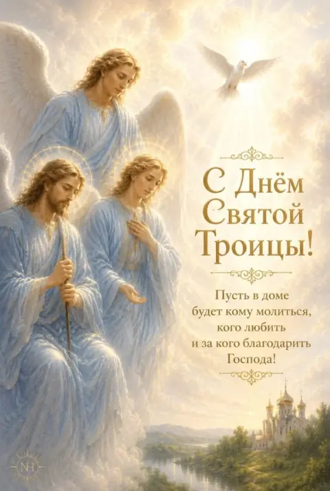 Праздником святой троицы — святая троица поздравление