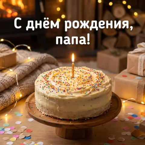 День рождение папы — открытки с днем рождения папе от дочери