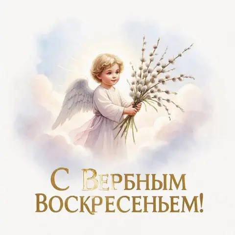 С вербным воскресеньем красивые открытки — вербного воскресенья