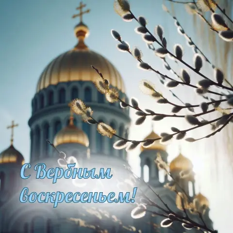 Вербного воскресенья — поздравление на вербное воскресенье