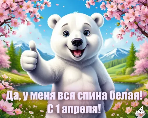 Белый медвежонок — белый медведь