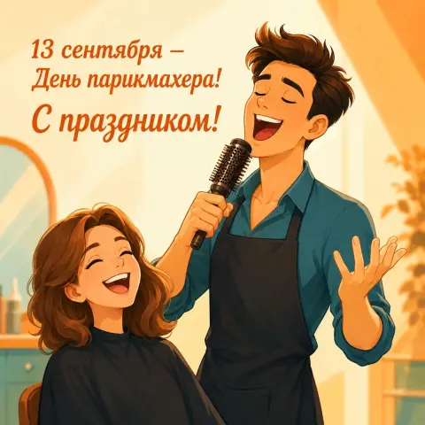 День парикмахера 13 сентября — с днем парикмахера поздравления