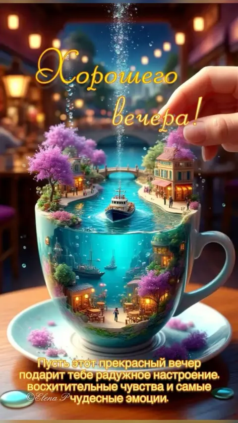 Хорошего вечера! — добрый вечер
