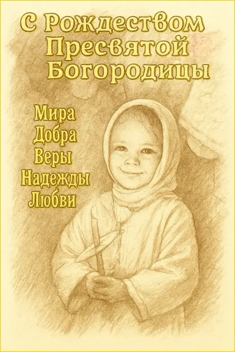 Рождество пресвятой богородицы — с рождеством пресвятой богородице