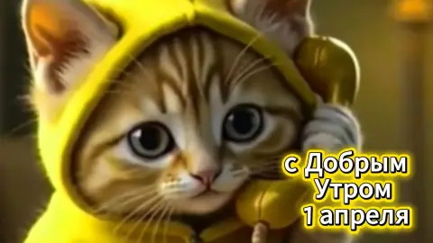 С добрым утром 1 апреля — доброе утро весна 1 апреля