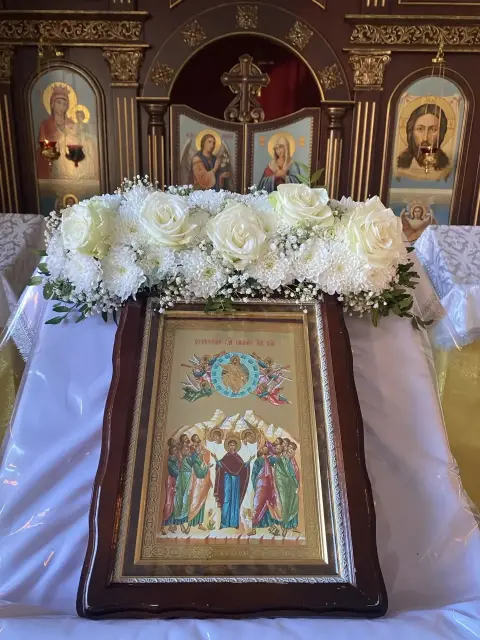 Праздник вознесение господне — украшение иконы