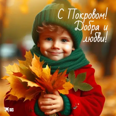 Осень — покров красивые открытки