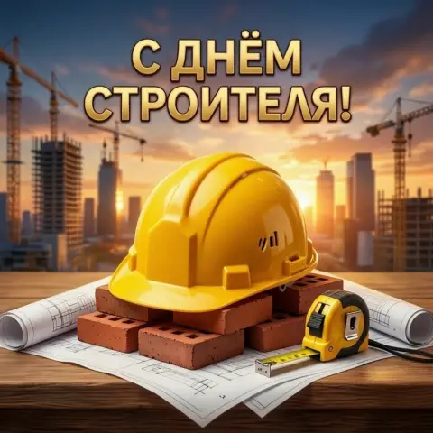 С Днем строителя поздравление — день строителя открытки поздравления