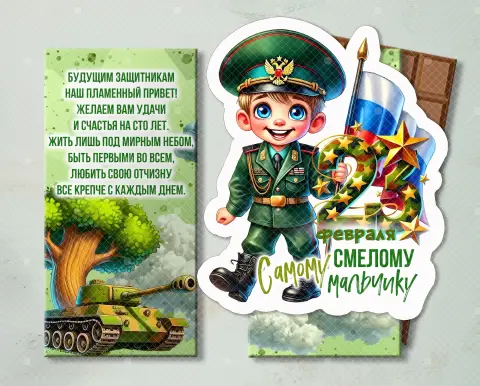 С 23 февраля для мальчика — поздравление мальчикам с 23 февраля