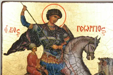 Икона георгий победоносец — святой великомученик георгий победоносец