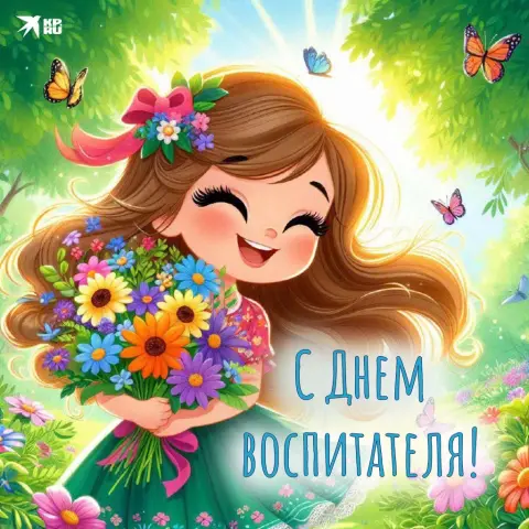 Поздравление С Днем воспитателя и всех дошкольных работников