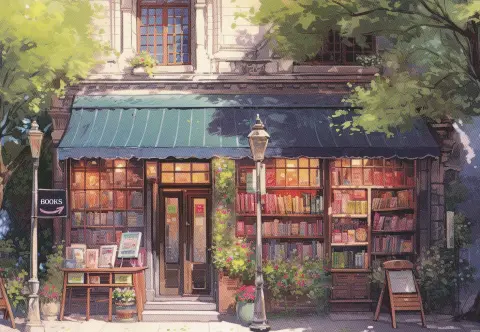 Книжная лавка — сказочная библиотека