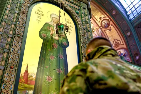 Главный храм вооруженных сил России — икона матрона московская