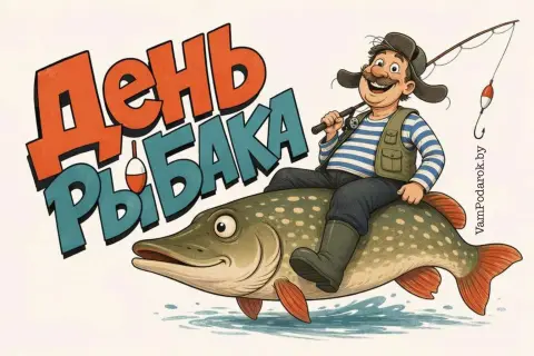 Открытки с международным днем рыбака