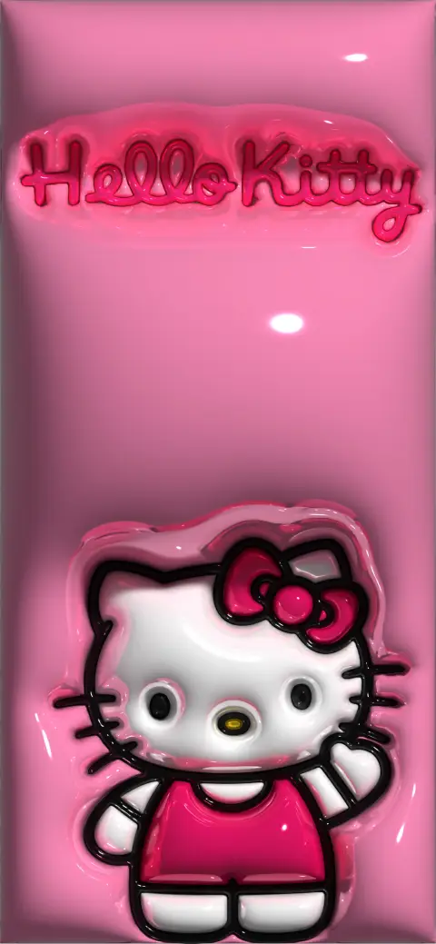 Обои на телефон с hello kitty