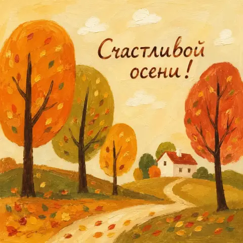 Осень — рисунки осени