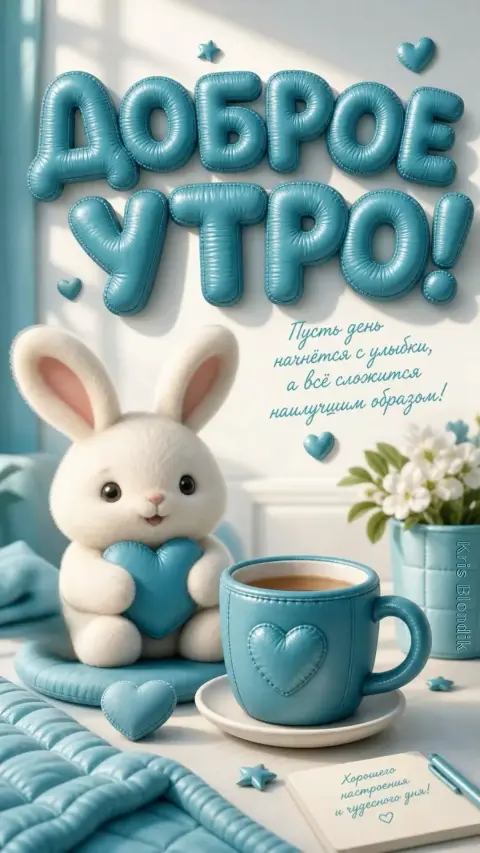 С добрым утром с зайчиком — доброе утро с зайчиками
