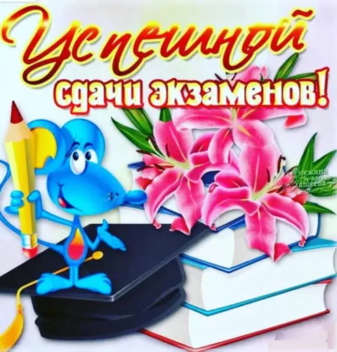 Поздравляю с успешной сдачей экзамена — пожелание удачи на экзамене