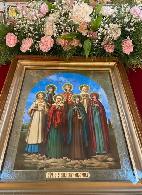 Икона святых жен мироносиц — святые жены мироносицы
