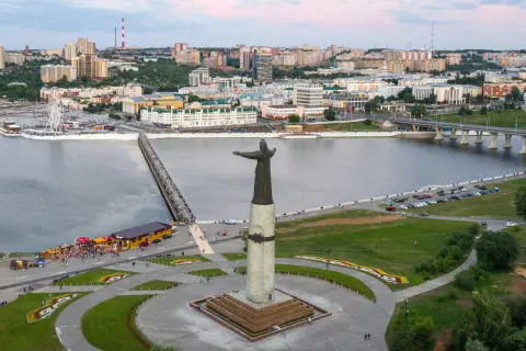 Чебоксары республика чувашия монумент матери чувашия — столица чувашии чебоксары