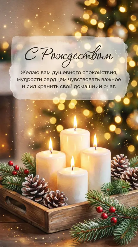 С рождеством — рождественские поздравления