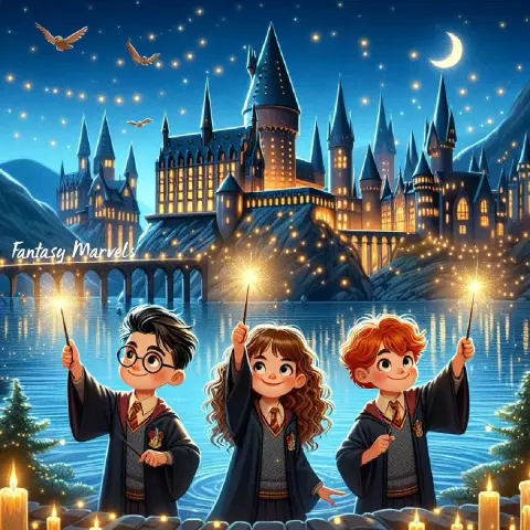 Иллюстрации гарри поттер