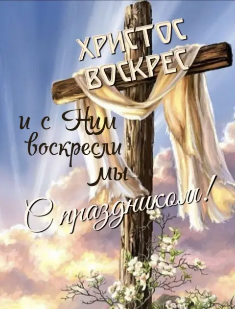 Христос воскрес — иисус воскресе