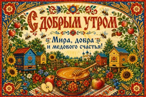 Поздравление с медовым спасом — с медовым спасом открытки красивые