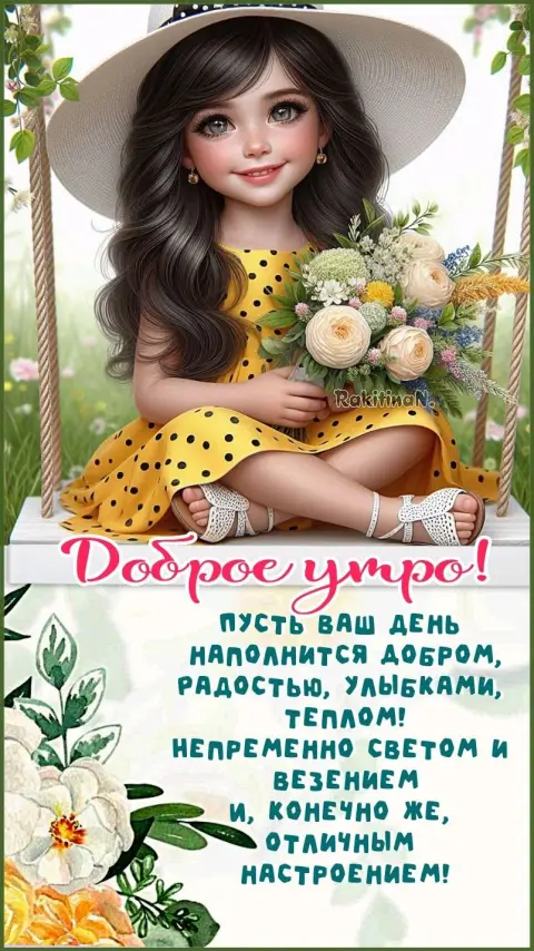 Доброе утро девочки — с добрым утром с девочками