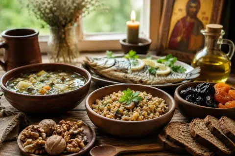 Питание — блюда русской кухни