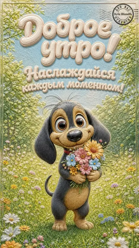 Прикольные открытки с животными с добрым утром