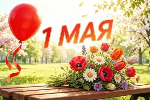 С праздниками 1 мая — 1 мая с праздником весны и труда